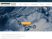 Tablet Screenshot of directseparation.ca